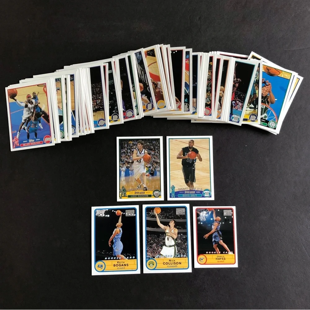 Lot of 140 Topps 2003-04 NBA DRAFT Rookie Card Excellent